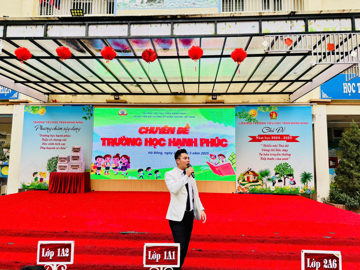 HOẠT ĐỘNG NGOẠI KHÓA – GIÁO DỤC KĨ NĂNG SỒNG CHỦ ĐỀ “TRƯỜNG HỌC HẠNH PHÚC”