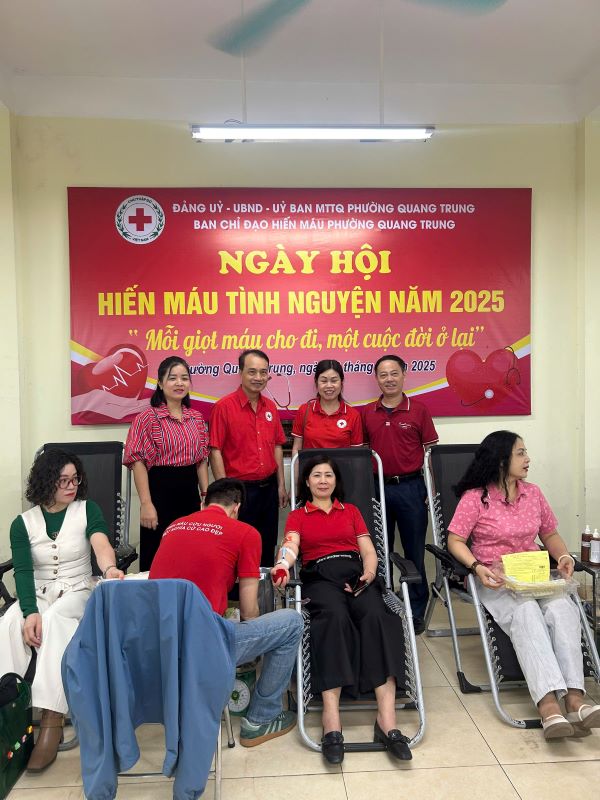 Hiến máu nhân đạo là một trong những nghĩa cử cao đẹp