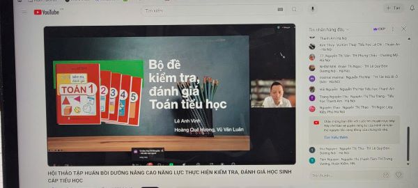 Tập huấn, hướng dẫn công tác kiểm tra, đánh giá năng lực, phẩm chất học sinh các môn học từ lớp 1 đến lớp 9 theo quy định hiện hành