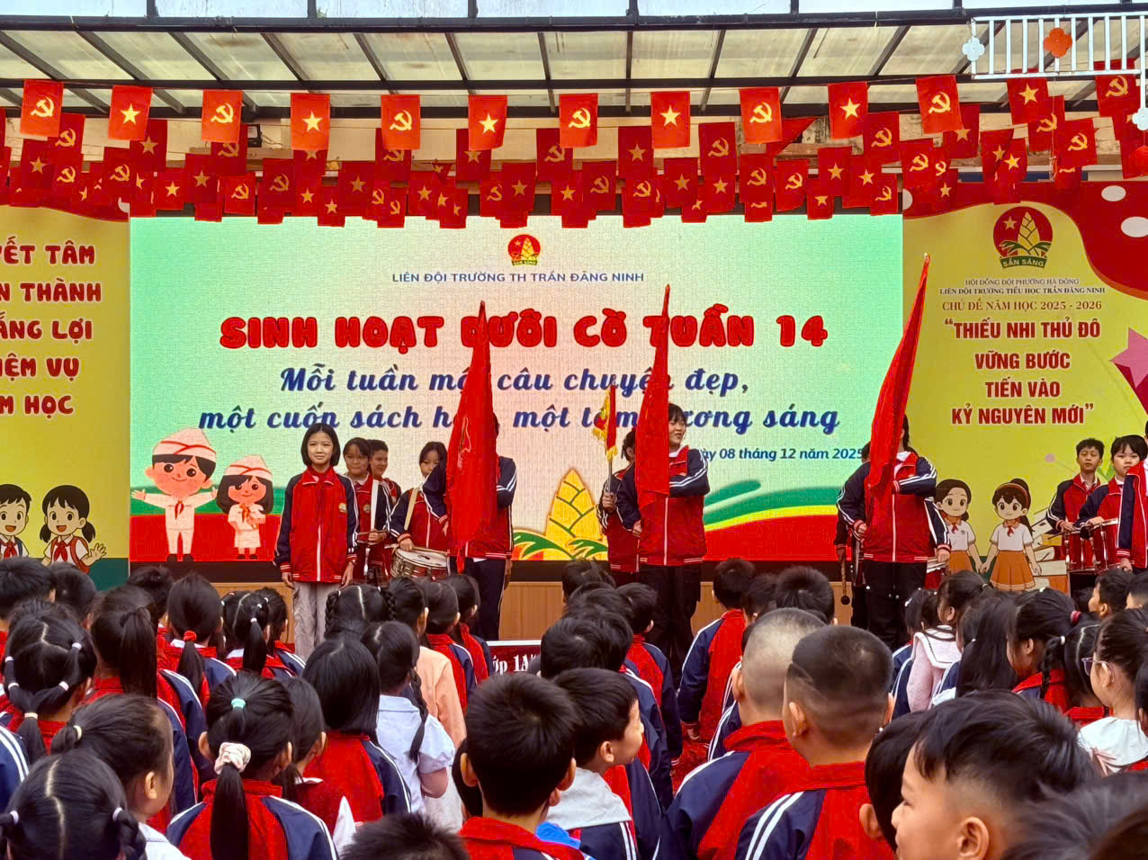 CHUYÊN ĐỀ: MỖI TUẦN MỘT CÂU CHUYỆN ĐẸP – MỘT CUỐN SÁCH HAY – MỘT TẤM GƯƠNG SÁNG CỦA LIÊN ĐỘI TRƯỜNG TIỂU HỌC TRẦN ĐĂNG NINH