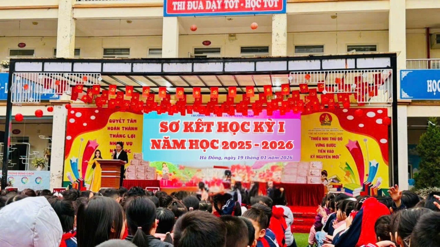 Sơ kết học kỳ I năm học 2025-2026